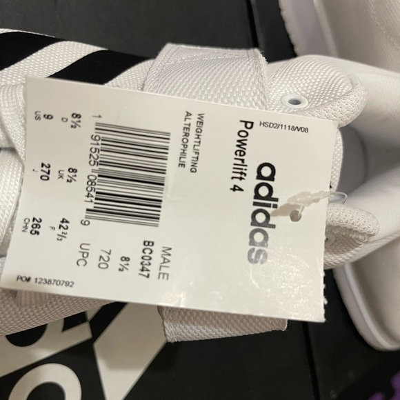 *MOVING SALE*  BNWT adidas powerlift 4 training shoes - Picture 4 of 4